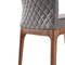Armen Living Parker Mid-Century Dining Chair in Walnut Finish and Gray Fabric, PK2 LCPKSIGR - alternate 5